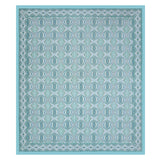 Aqua Medallion Royale Bedsheet