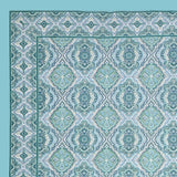 Aqua Medallion Royale Bedsheet