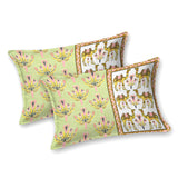 Lime Camel Garden Bedsheet