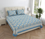 Blue Mandala Royale Bedsheet Set