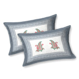 Sky Paisley Elegance Bedsheet