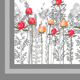 Green Blossom Garden Bedsheet