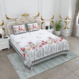 Green Blossom Garden Bedsheet