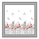 Green Blossom Garden Bedsheet