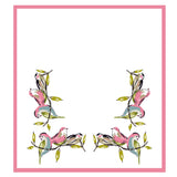 Sage Watercolor Birds Bedsheet