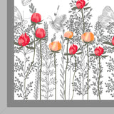 Green Blossom Garden Bedsheet