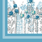 Blue Blossom Garden Bedsheet