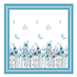 Blue Blossom Garden Bedsheet