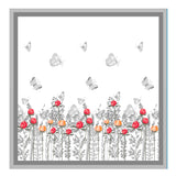 Green Blossom Garden Bedsheet