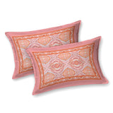 Coral Medallion Bloom Bedsheet