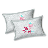 Pink Garba Folk Dance Bedsheet