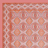 Coral Medallion Bloom Bedsheet