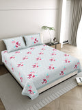 Pink Garba Folk Dance Bedsheet
