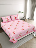 Pink Kids Cartoon Play Bedsheet