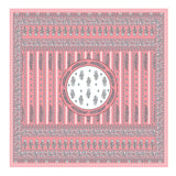 Pink Kids Cartoon Play Bedsheet