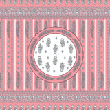 Pink Kids Cartoon Play Bedsheet