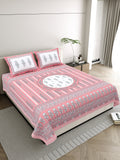 Pink Kids Cartoon Play Bedsheet