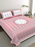 Pink Kids Cartoon Play Bedsheet