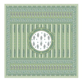 Rose Floral Round Pattern Bedsheet
