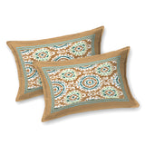 Golden Aura Mandala Bedsheet