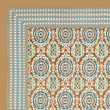 Golden Aura Mandala Bedsheet