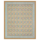 Golden Aura Mandala Bedsheet