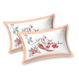 Grey Blossom Garden Bedsheet