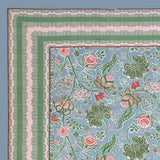 Aqua Garden Fantasy Bedsheet