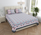 Salmon Pink Royal Bedsheet