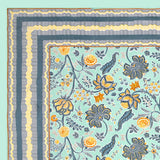 Sky Bloom Harmony Bedsheet