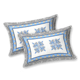 Sapphire Floral Royale Bedsheet