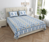 Sapphire Floral Royale Bedsheet