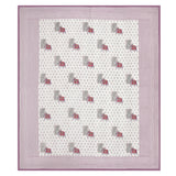 Lavender Elephant Polka Bedsheet