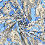 Sapphire Floral Royale Bedsheet