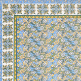 Blue Meadow Floral Bedsheet
