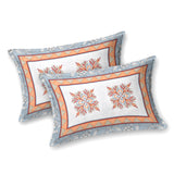 Sunset Bloom Vine Bedsheet