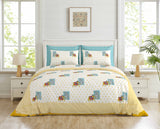 Jaipuri Elephant Parade Bedsheet