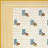 Jaipuri Elephant Parade Bedsheet