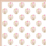 Orange  Garden Bedsheet