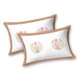 Orange  Garden Bedsheet