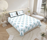 Olive Ikat Royale Bedsheet