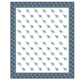 Blue Camel Jaipuri Printed Bedsheet