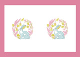 Peach Tulip Bloom Bedsheet