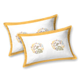 Yellow Tulip Bloom Bedsheet