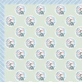 Blue Floral Charm Bedsheet