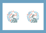 Blue Floral Charm Bedsheet