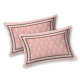 Pink Floral Charm Printed Bedsheet
