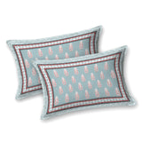 Bloom Vine Aqua Bedsheet