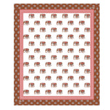 Bloom Vine Pink Bedsheet