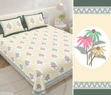 Sky Palm Paradise Bedsheet